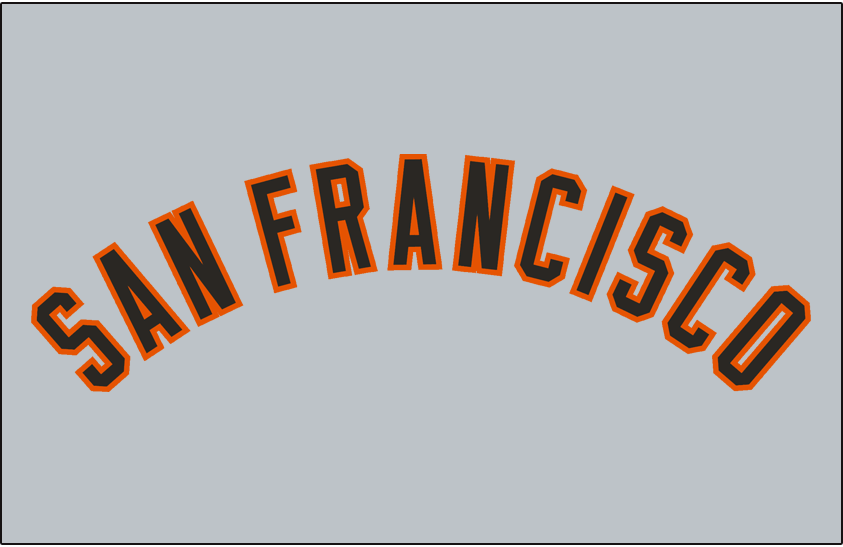 San Francisco Giants 1958-1972 Jersey Logo iron on transfers for T-shirts version 2